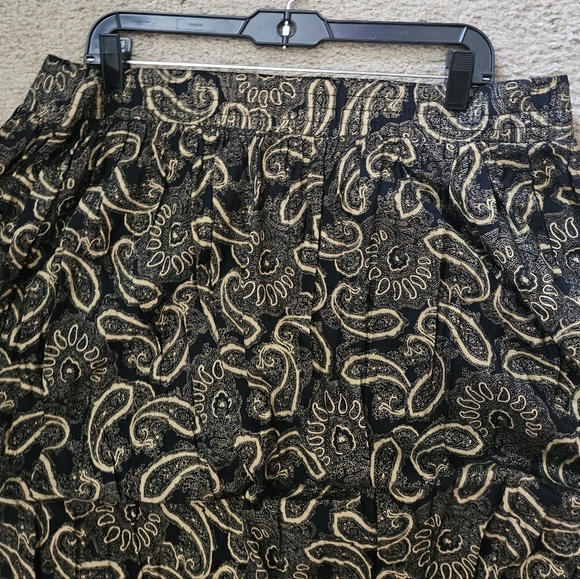 Vintage Michelle Stuart A-line Elastic Waist Skirt - Picture 1 of 3